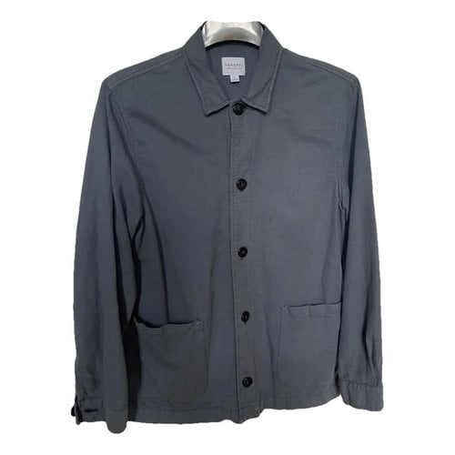Pre-owned Sunspel Shirt In Grey