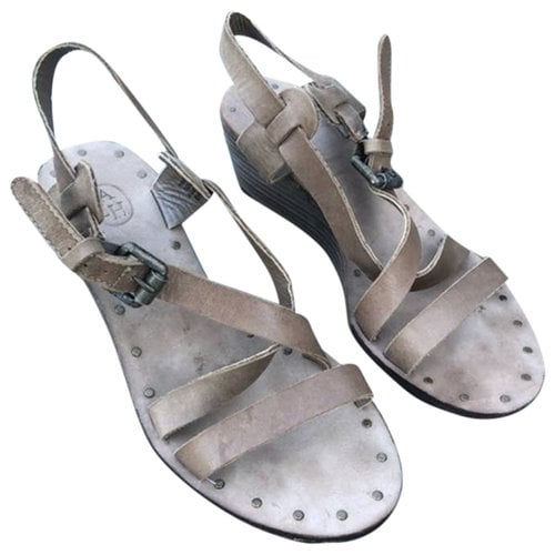 Pre-owned Ash Leather Sandal In Other
