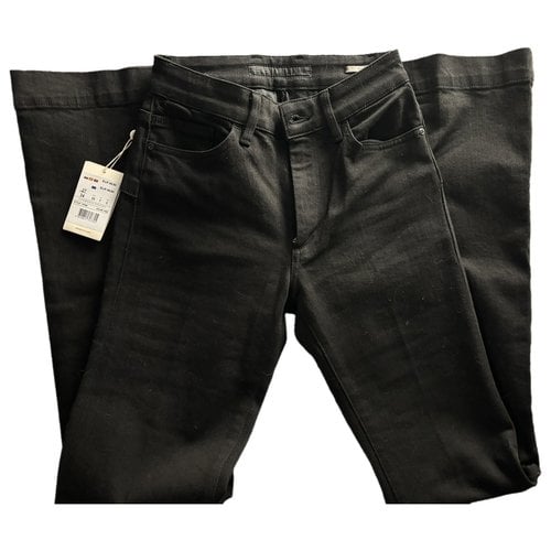 Pre-owned Salsa Trousers In Black