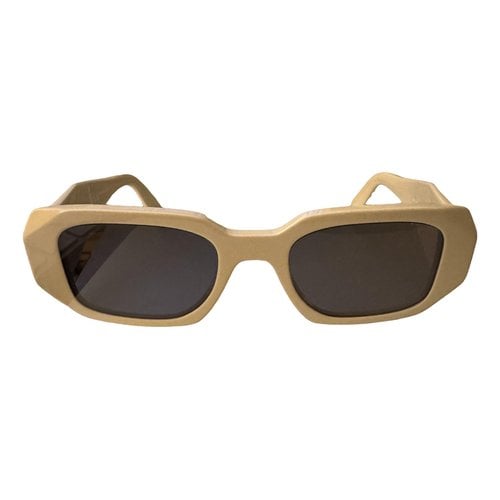 Pre-owned Prada Sunglasses In Beige