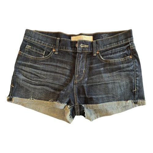 Pre-owned Marc By Marc Jacobs Mini Short In Blue