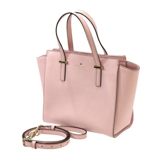 Pre-owned Kate Spade Leather Handbag In Pink