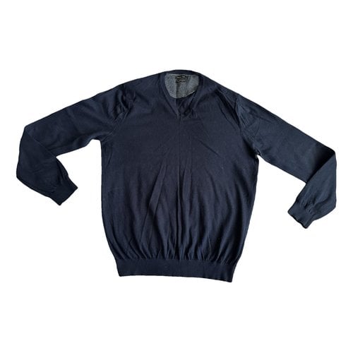 Pre-owned Massimo Dutti Pull In Blue