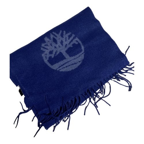 Pre-owned Timberland Scarf & Pocket Square In Blue