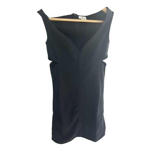 Pre-owned Courrèges Mid-length Dress In Black