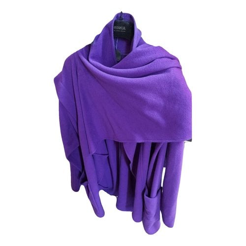 Pre-owned Isabel Marant Wool Coat In Purple