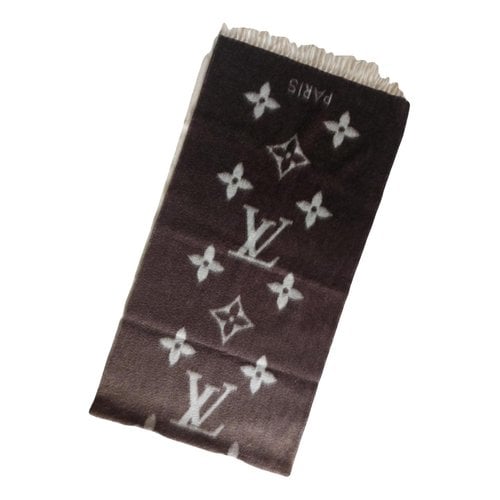 Pre-owned Louis Vuitton Reykjavik Cashmere Scarf In Other