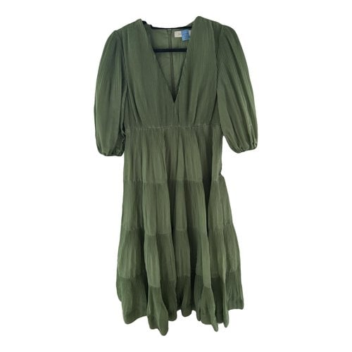 Pre-owned Zimmermann Mid-length Dress In Green