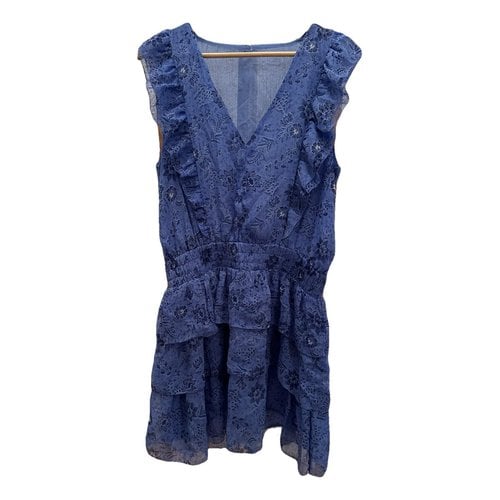 Pre-owned Pepe Jeans Mini Dress In Blue