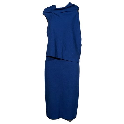 Pre-owned Roland Mouret Mid-length Skirt In Blue