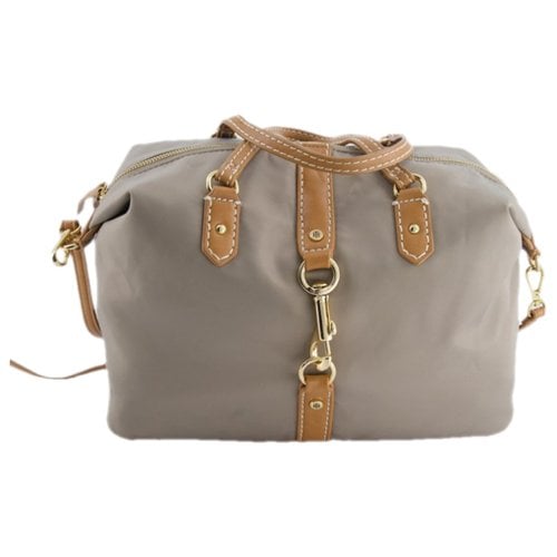 Pre-owned Tommy Hilfiger Cloth Handbag In Grey