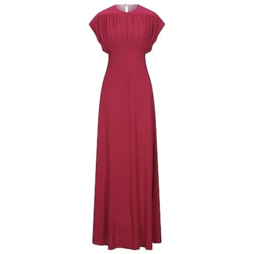 Pre-owned Liviana Conti Silk Maxi Dress In Other