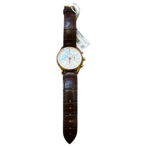 Pre-owned Frederique Constant Classic Watch In Brown
