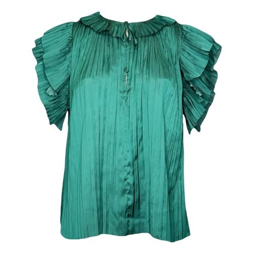 Pre-owned Ulla Johnson Blouse In Green