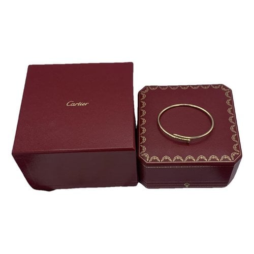 Pre-owned Cartier Juste Un Clou Yellow Gold Bracelet