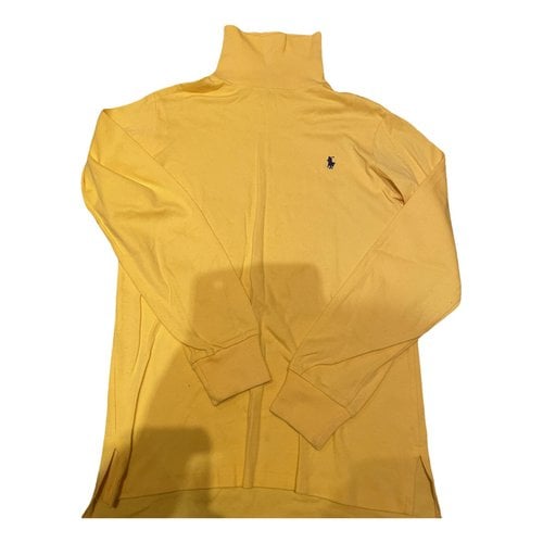 Pre-owned Polo Ralph Lauren Sweatshirt In Yellow