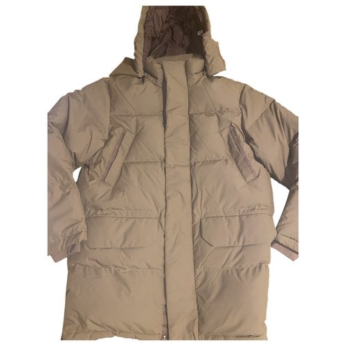Pre-owned Lacoste Parka In Brown