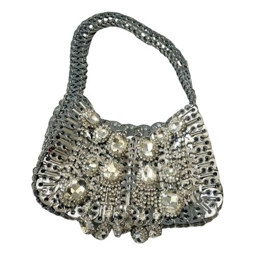 Pre-owned Paco Rabanne Sparkle 1969 Handbag In Silver