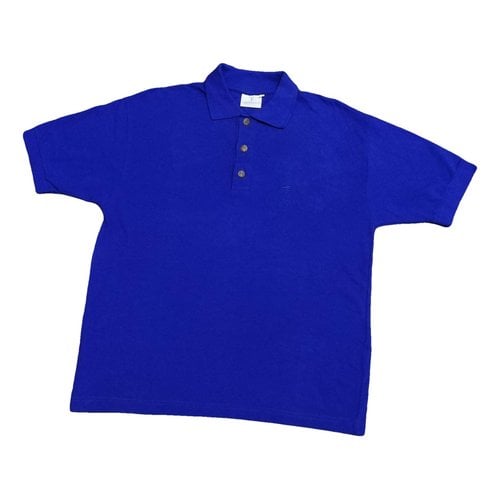 Pre-owned Trussardi Polo Shirt In Blue