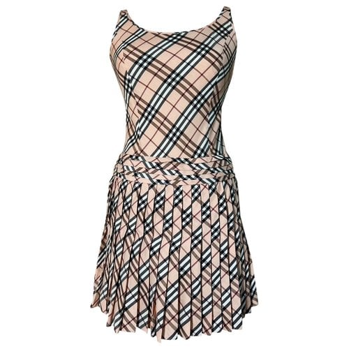 Pre-owned Burberry Mini Dress In Pink