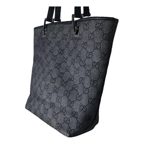 Pre-owned Gucci Dionysus Bucket Crossbody Bag In Blue