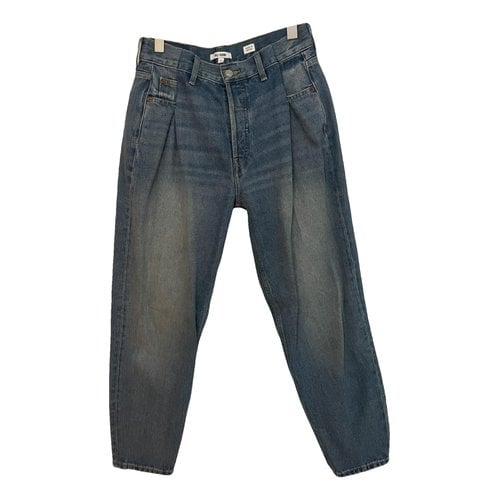 Pre-owned Re/done Jeans In Blue