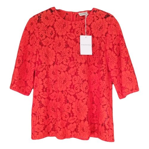 Pre-owned By Malene Birger Blouse In Red