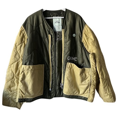 Pre-owned Oamc Jacket In Green