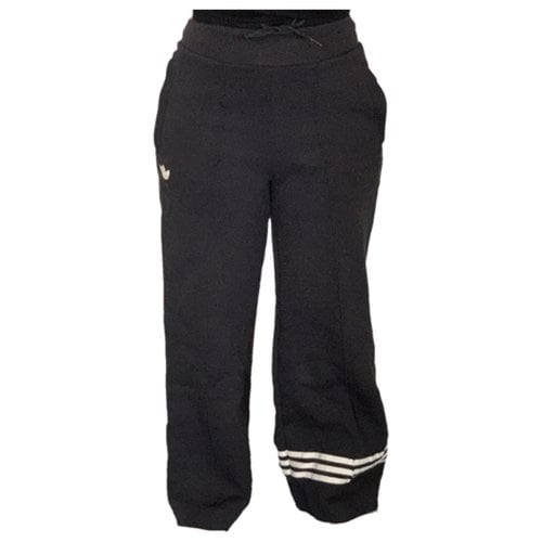 Pre-owned Adidas Originals Large Pants In Black