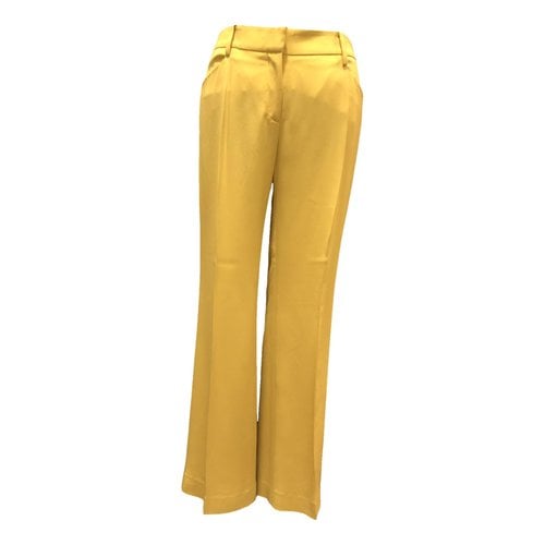 Pre-owned True Royal Large Pants In Yellow