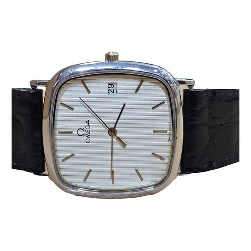 Pre-owned Omega De Ville Watch In White