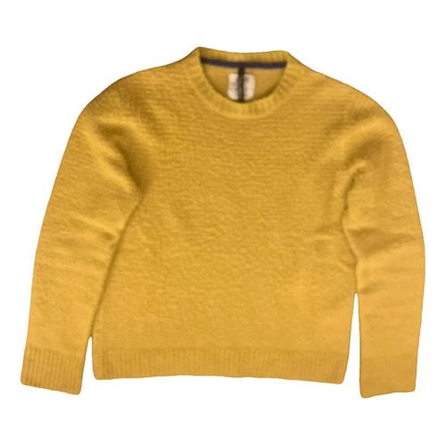 Pre-owned Santoni Cashmere Jumper In Yellow
