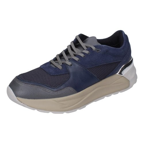 Pre-owned Liujo Leather Low Trainers In Blue