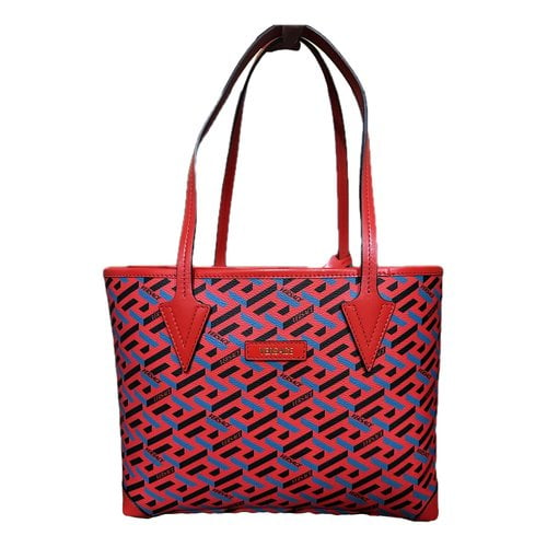 Pre-owned Versace Tote In Multicolour
