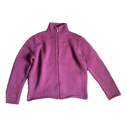 Pre-owned Louis Vuitton Wool Sweatshirt In Purple