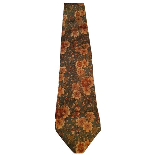 Pre-owned Cacharel Silk Tie In Ecru