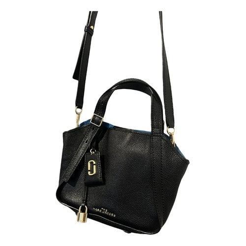 Pre-owned Marc By Marc Jacobs Leather Tote In Black