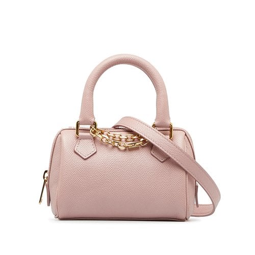 Pre-owned Celine Leather Crossbody Bag In Pink