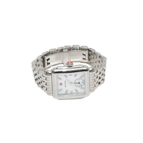Pre-owned Michele Watch In Silver