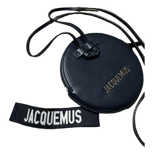 Pre-owned Jacquemus Cloth Small Bag In Navy
