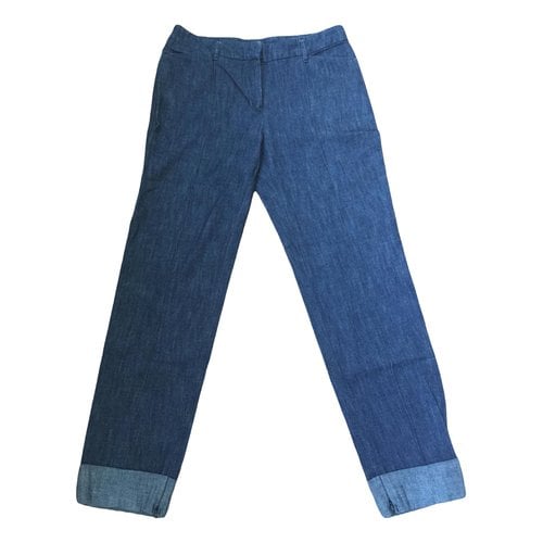 Pre-owned Joseph Straight Jeans In Blue