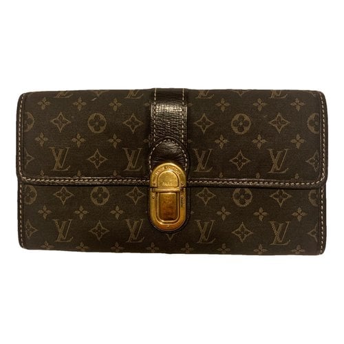Pre-owned Louis Vuitton Leather Wallet In Brown