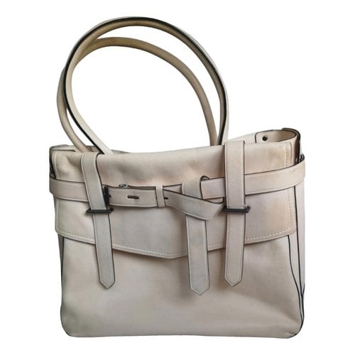 Pre-owned Reed Krakoff Leather Tote In Beige