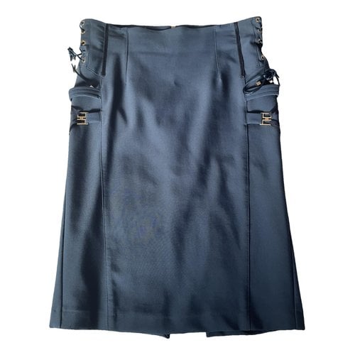 Pre-owned Elisabetta Franchi Skirt Suit In Blue