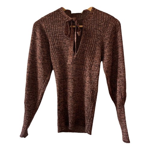 Pre-owned Circus Hotel Jumper In Brown