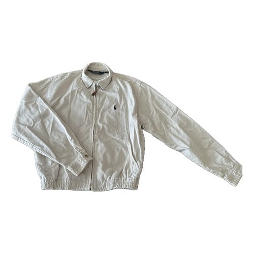 Pre-owned Polo Ralph Lauren Short Vest In Beige