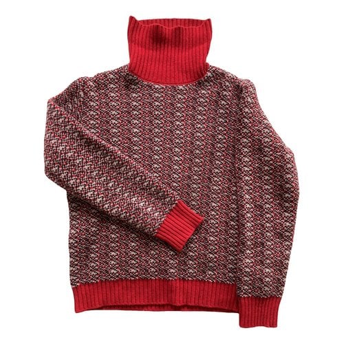 Pre-owned Mr P Wool Pull In Red