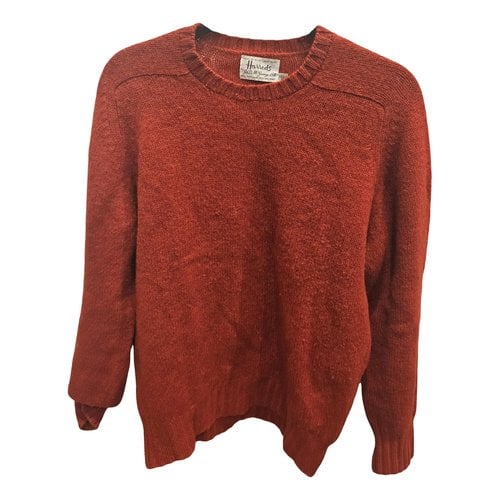 Pre-owned Harrods Wool Sweatshirt In Red