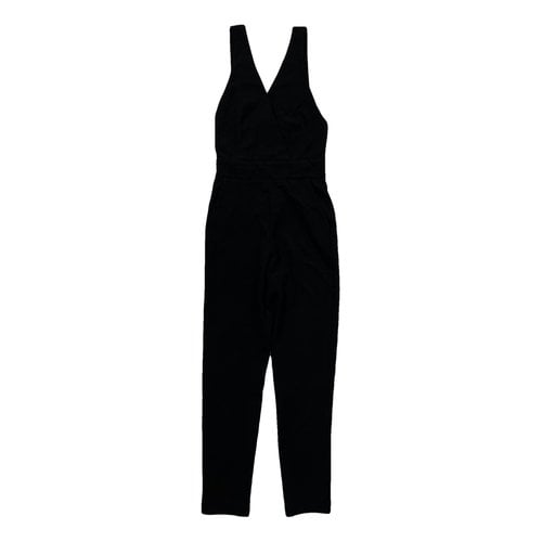 Pre-owned Maje Jumpsuit In Black