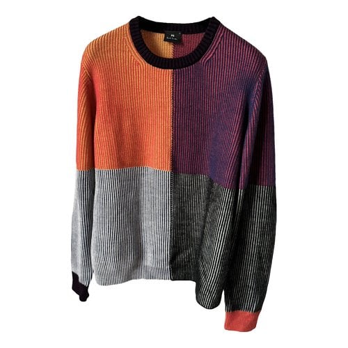 Pre-owned Paul Smith Wool Pull In Multicolour